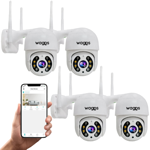 Camara De Seguridad IP Domo Exterior Full HD Waggs Blanca X4