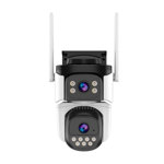 Cámara Doble De Seguridad Domo Exterior Overtech Ov-12dl Wifi Impermeable