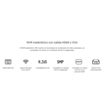 Nvr Ezviz 8 Canales Cs-x5s-8w Inalambrico Hdmi Vga