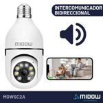 Camara de seguridad Domo inalambrica Midow WIFI Bombilla