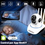 Camara de seguridad Domo inalambrica Midow WIFI con Base HD