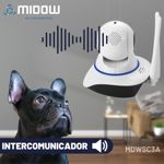 Camara de seguridad Domo inalambrica Midow WIFI con Base HD