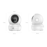 CAMARA DE SEGURIDAD EZVIZ INTERIOR CS-H6C 4MP PRO 2K (CS-H6C-R105-1J4WF)