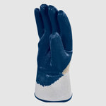 GUANTE NITRILO PESADO DORSO VENTILADO AZUL N°10 DELTA PLUS NI170