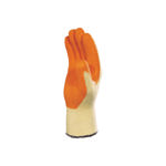 GUANTE TEJIDO AMARILLO Y NARANJA N°8 GALGA 10 DELTA PLUS VE730OR