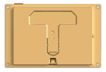 Visor De Puerta Ezviz Con Mirilla Sin Cables Hp2 Dorado