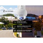 Cámara de Seguridad Gadnic Domo Motorizado IP WiFi Full HD Visión Nocturna