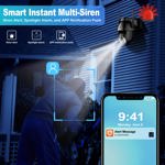Cámara de seguridad SeeVision Solar Wireless 2K 3MP con foco