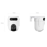 CAMARA EZVIZ H9C DUAL (5MP5MP) CS-H9C VERSION 3K (303103043)