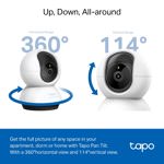 Cámara de seguridad TP-Link Tapo C220 2K QHD Pan/Tilt