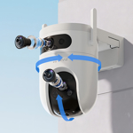 Cámara De Seguridad Ezviz Pt 360º H9c Wifi 3k Doble Lente