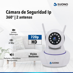 Cámara de Vigilancia IP Suono AYV0049 2 Antenas