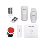 Alarma Wi-Fi Kanji KJN-ALAM01 Sensor Movimiento Sirena 3 Zonas