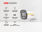 Cámara Seguridad Blanca Hikvision Colorvu Cctv 2mp