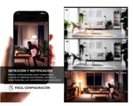 Kit x3 de Cámaras de Seguridad SriHome Audio Bidireccional Pantalla HD 28 Pulgadas