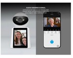 Kit x3 de Cámaras de Seguridad SriHome Audio Bidireccional Pantalla HD 28 Pulgadas