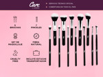 Set de Brochas Maquillaje Cosmetica Gadnic B12 x12