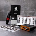 Kit de pistola de tatuaje Solong Kit de inicio con antifatiga