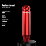 Kit de pistola de tatuaje Wormhole Tattoo Red WTK085
