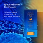 Protector solar en barra Shiseido Clear SPF 50+, paquete de 2 unidades