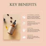 Sérum para el crecimiento del cabello NOOR HAIR Vitaminas naturales y aceite de argán