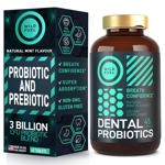 Tratamiento dental para el mal aliento con probióticos orales Wild Fuel, 45 tabletas