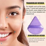 Juego de Esponjas de Maquillaje Multiusos 12 Uds. Grey