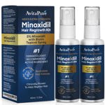 Sérum para el crecimiento del cabello AVITAPURE Minoxidil 5% para hombres (paquete de 2)