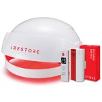 Sistema láser para el crecimiento del cabello iRestore Essential con paquete de baterías