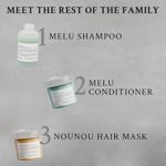 Protector térmico para cabello Davines MELU, 250 ml, para todo el cabello
