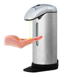 Dispenser Automatico Jabon Liquido Detergente Acero Sensor