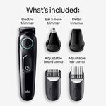 Kit multifunción Braun Serie 3 3450, recortadora 5 en 1 f