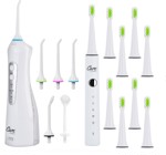 Kit de Cepillo Dental Eléctrico Gadnic + irrigador Bucal Inalámbrico 