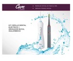 Kit de Cepillo Dental Eléctrico Gadnic + irrigador Bucal Inalámbrico 