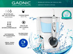 Kit de Irrigador Bucal Gadnic + Cepillo De Dientes Eléctrico - Blanco
