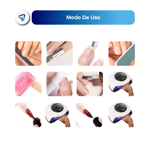Cabina de Uñas UV Lampara LED 120W con Kit de Regalo Waggs