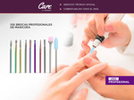 Kit x10 Brocas Manicura Rainbow Gadnic Para Torno Eléctrico 
