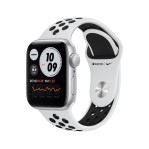 Apple Watch Nike SE GPS - 44mm Silver Aluminium Case/Pure Platinum/Black Nike Sport Band