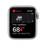 Apple Watch Nike SE GPS - 44mm Silver Aluminium Case/Pure Platinum/Black Nike Sport Band