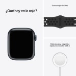 Apple Watch Nike Series 7 GPS + Cellular 45mm Midnight