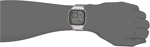 Reloj Casio Quartz de acero plateado con batería de 10 años