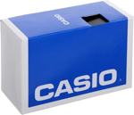 Reloj Casio Quartz de acero plateado con batería de 10 años