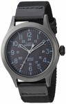 Reloj Timex Expedition Scout para hombre, 40 mm, carcasa negra, diámetro negro