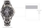 Reloj Seiko SSC139 para hombre analógico solar de acero inoxidable de 43 mm