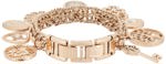 Reloj Anne Klein Premium con detalles de cristal en tono oro rosa