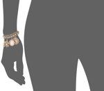 Reloj Anne Klein Premium con detalles de cristal en tono oro rosa