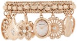 Reloj Anne Klein Premium con detalles de cristal en tono oro rosa