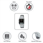 Reloj Casio AQ-230A-1DMQYEF, pulsera combinada para hombre, acero inoxidable S