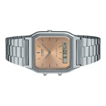Reloj Casio Vintage AQ-230A-4AMQY con esfera unisex de cobre claro