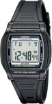 Casio W201-1AV Reloj cronógrafo resistente al agua para hombre